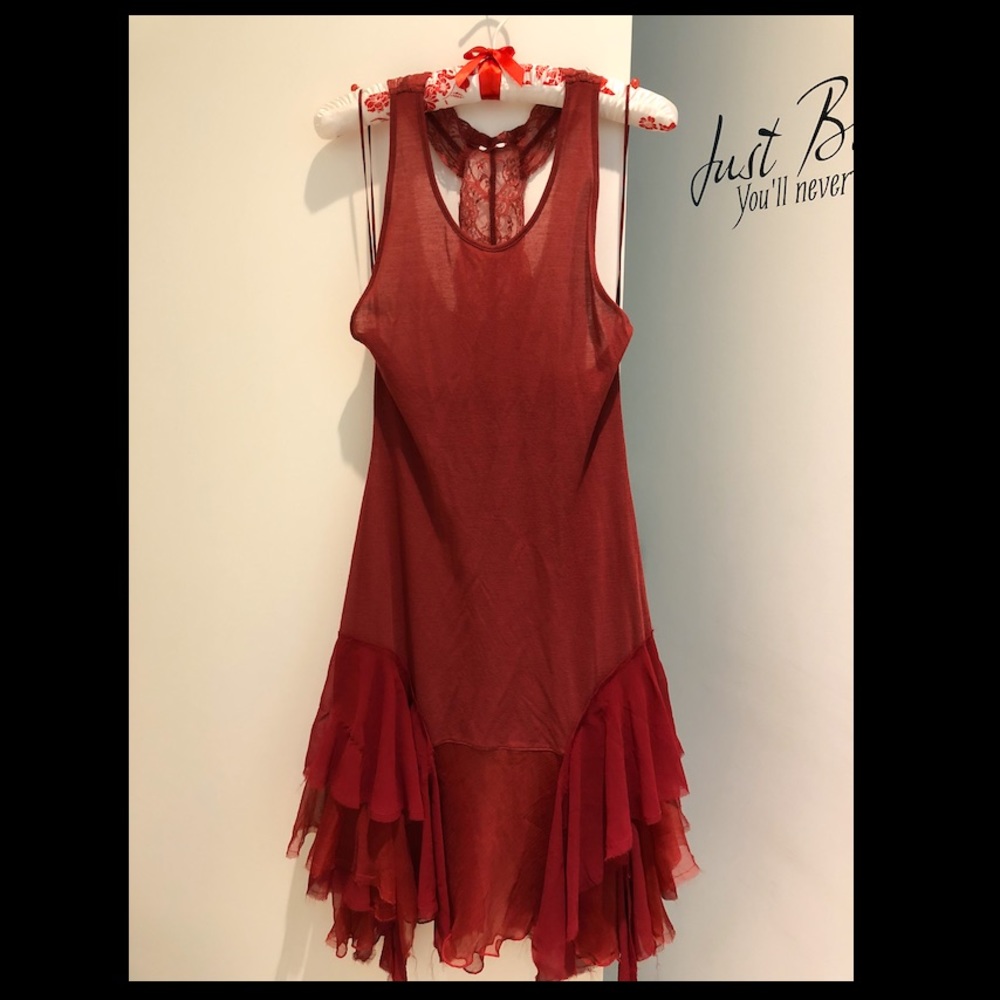 Free People Red Dress